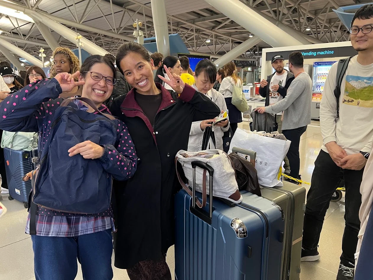 留学生サムジュさん、スペインへ旅立つ